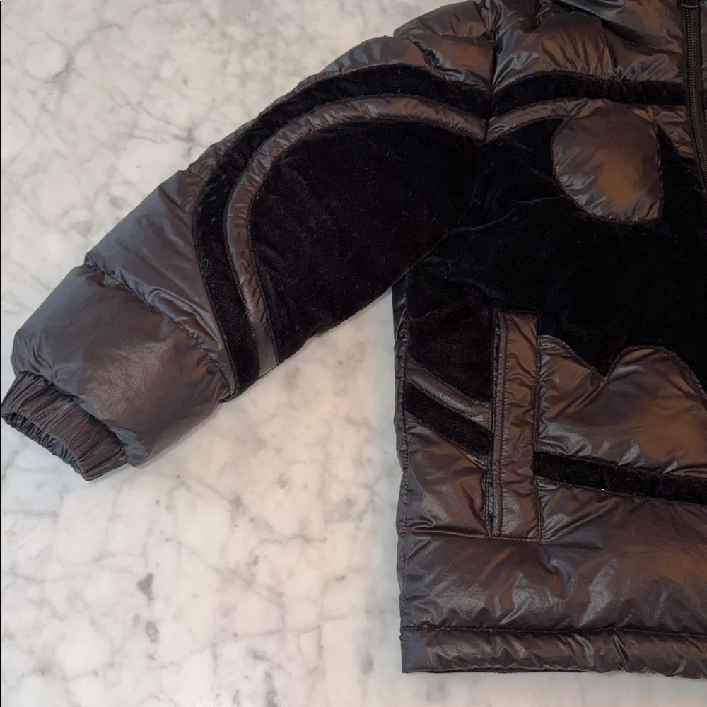 Limited Edition Moncler x Batman Kids Black Puffer Jacket